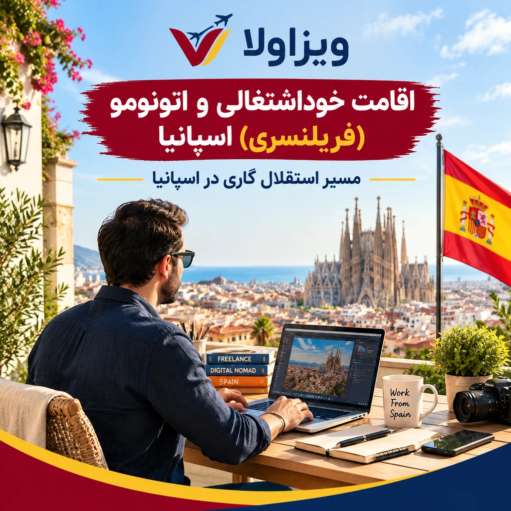 اقامت خوداشتغالی و اتونومو (فریلنسری)